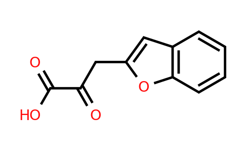 3-(1-Benzofuran-2-yl)-2-oxopropanoic acid