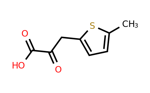 1156724-82-1 | 3-(5-Methylthiophen-2-yl)-2-oxopropanoic acid