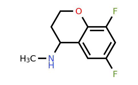 1156774-28-5 | 6,8-Difluoro-N-methylchroman-4-amine