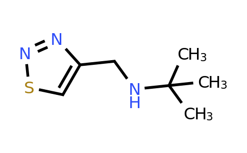 1156892-72-6 | n-((1,2,3-Thiadiazol-4-yl)methyl)-2-methylpropan-2-amine
