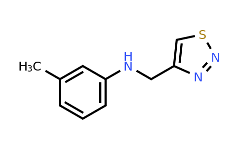 1156893-27-4 | n-((1,2,3-Thiadiazol-4-yl)methyl)-3-methylaniline