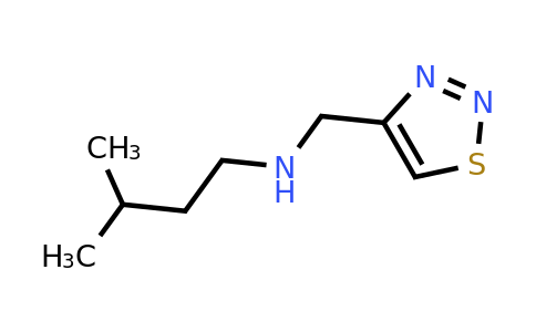 1156893-95-6 | n-((1,2,3-Thiadiazol-4-yl)methyl)-3-methylbutan-1-amine