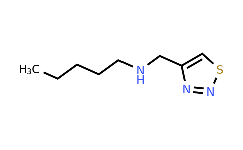 1156895-56-5 | n-((1,2,3-Thiadiazol-4-yl)methyl)pentan-1-amine