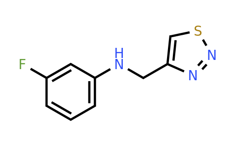 1156896-94-4 | n-((1,2,3-Thiadiazol-4-yl)methyl)-3-fluoroaniline