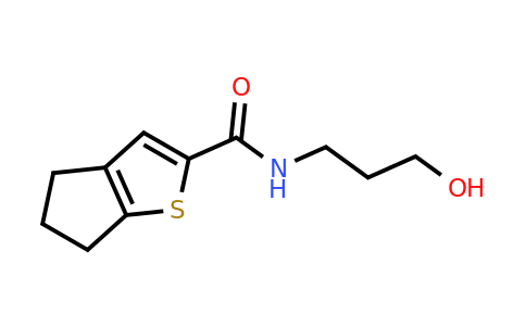 1156897-17-4 | n-(3-Hydroxypropyl)-5,6-dihydro-4h-cyclopenta[b]thiophene-2-carboxamide