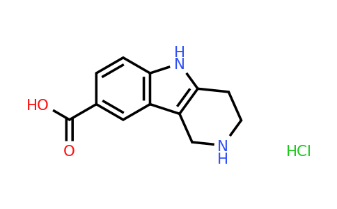 1156899-12-5 | 1H,2H,3H,4H,5H-Pyrido[4,3-b]indole-8-carboxylic acid hydrochloride