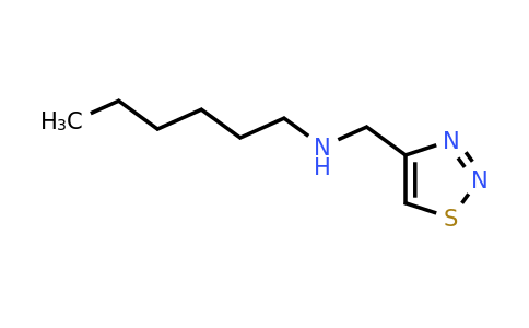 1157056-52-4 | n-((1,2,3-Thiadiazol-4-yl)methyl)hexan-1-amine