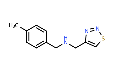 1157056-56-8 | n-((1,2,3-Thiadiazol-4-yl)methyl)-1-(p-tolyl)methanamine