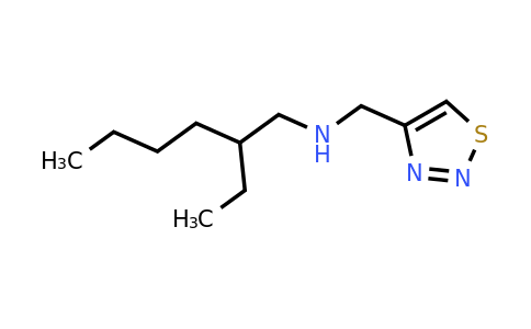 1157061-97-6 | n-((1,2,3-Thiadiazol-4-yl)methyl)-2-ethylhexan-1-amine