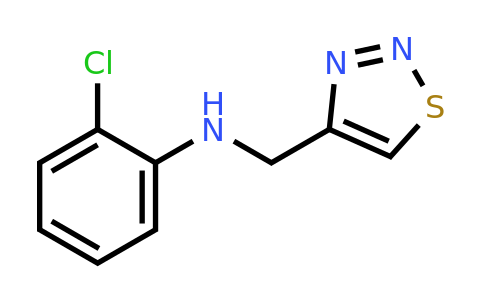 1157062-37-7 | n-((1,2,3-Thiadiazol-4-yl)methyl)-2-chloroaniline