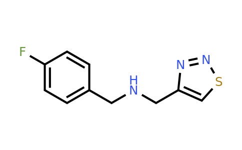 1157062-54-8 | n-((1,2,3-Thiadiazol-4-yl)methyl)-1-(4-fluorophenyl)methanamine