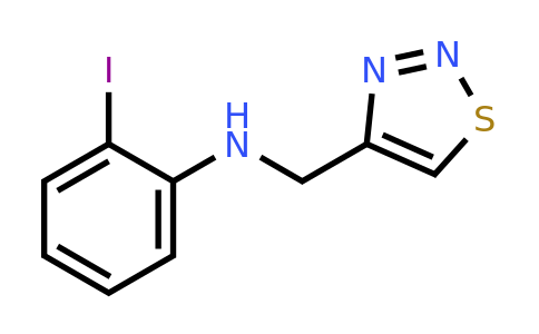 1157063-65-4 | n-((1,2,3-Thiadiazol-4-yl)methyl)-2-iodoaniline
