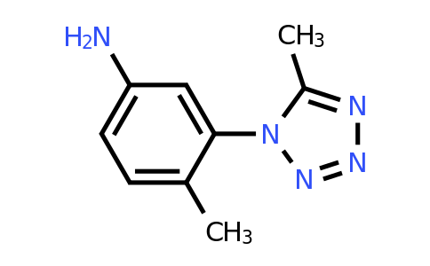 1157100-04-3 | 4-Methyl-3-(5-methyl-1h-1,2,3,4-tetrazol-1-yl)aniline
