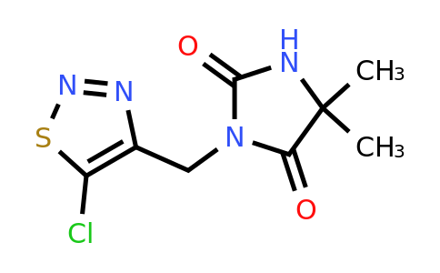 1157111-08-4 | 3-[(5-chloro-1,2,3-thiadiazol-4-yl)methyl]-5,5-dimethylimidazolidine-2,4-dione