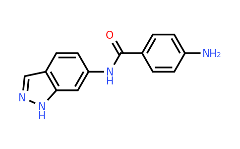 1157122-42-3 | 4-Amino-N-(1h-indazol-6-yl)benzamide