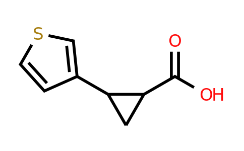 1157137-71-7 | 2-(Thiophen-3-yl)cyclopropane-1-carboxylic acid