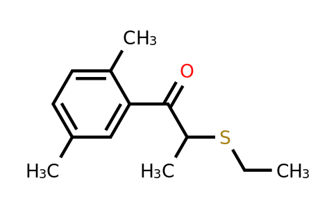 1-(2,5-Dimethylphenyl)-2-(ethylthio)propan-1-one