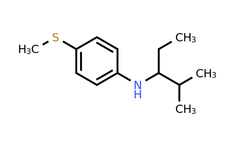 1157598-15-6 | n-(2-Methylpentan-3-yl)-4-(methylthio)aniline