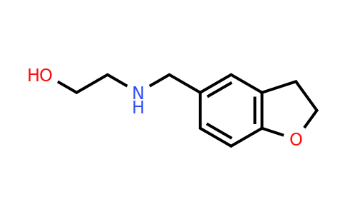 1157609-84-1 | 2-(((2,3-Dihydrobenzofuran-5-yl)methyl)amino)ethan-1-ol