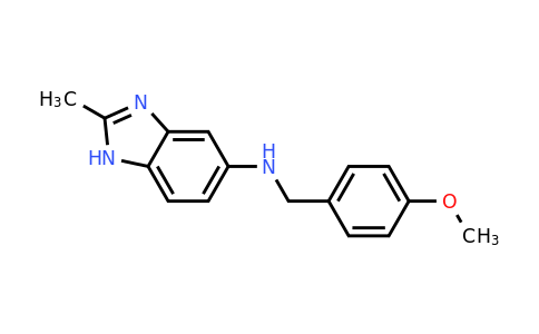 1157739-20-2 | n-[(4-methoxyphenyl)methyl]-2-methyl-1h-1,3-benzodiazol-5-amine