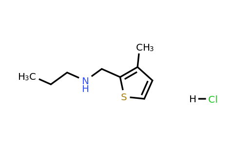 1158215-58-7 | [(3-Methylthiophen-2-yl)methyl](propyl)amine hydrochloride