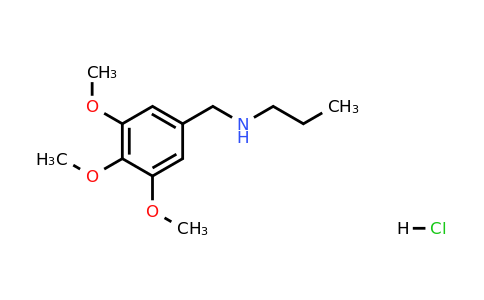 Propyl[(3,4,5-trimethoxyphenyl)methyl]amine hydrochloride