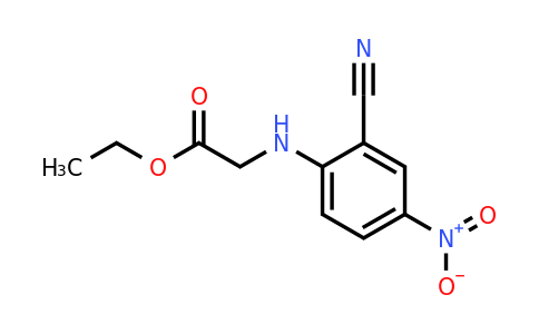 1158272-89-9 | Ethyl (2-cyano-4-nitrophenyl)glycinate