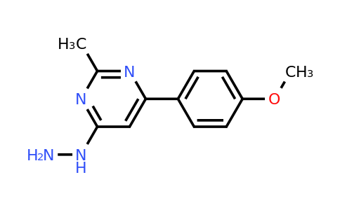 1158280-61-5 | 4-Hydrazinyl-6-(4-methoxyphenyl)-2-methylpyrimidine
