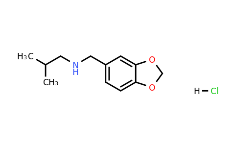 1158376-65-8 | [(2H-1,3-Benzodioxol-5-yl)methyl](2-methylpropyl)amine hydrochloride