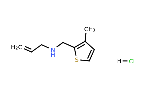 1158382-32-1 | [(3-Methylthiophen-2-yl)methyl](prop-2-en-1-yl)amine hydrochloride