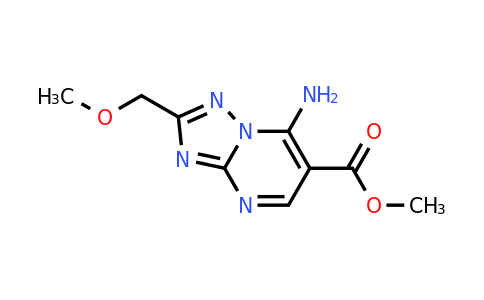 1158429-12-9 | Methyl 7-amino-2-(methoxymethyl)-[1,2,4]triazolo[1,5-a]pyrimidine-6-carboxylate