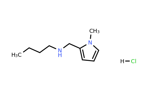 1158522-81-6 | Butyl[(1-methyl-1h-pyrrol-2-yl)methyl]amine hydrochloride