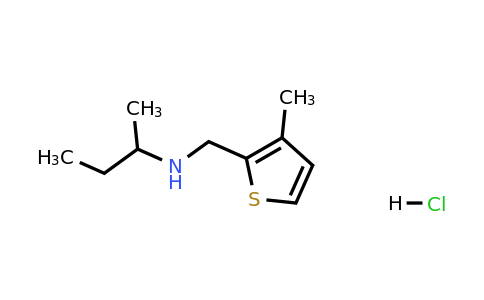 1158585-38-6 | (Butan-2-yl)[(3-methylthiophen-2-yl)methyl]amine hydrochloride