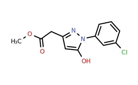 1158589-04-8 | Methyl 2-(1-(3-chlorophenyl)-5-hydroxy-1H-pyrazol-3-yl)acetate