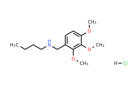 1158589-91-3 | Butyl[(2,3,4-trimethoxyphenyl)methyl]amine hydrochloride
