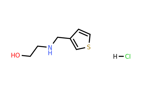 1158591-85-5 | 2-[(thiophen-3-ylmethyl)amino]ethan-1-ol hydrochloride