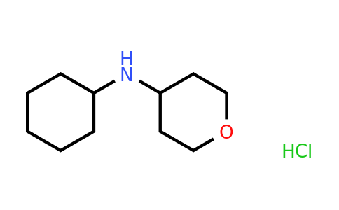 1158611-47-2 | Cyclohexyl-(tetrahydro-pyran-4-yl)-amine hydrochloride
