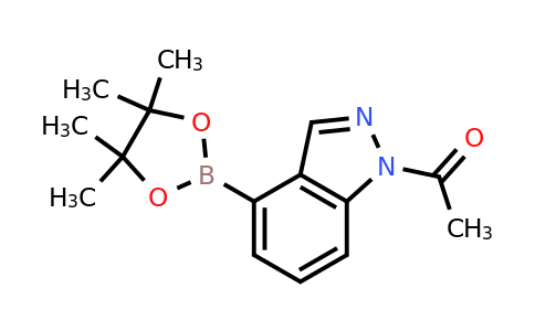 1158680-96-6 | 1-[4-(Tetramethyl-1,3,2-dioxaborolan-2-yl)-1H-indazol-1-yl]ethan-1-one