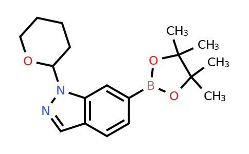 1158680-98-8 | 1-(Tetrahydro-2H-pyran-2-yl)-6-(4,4,5,5-tetramethyl-1,3,2-dioxaborolan-2-yl)-1H-indazole