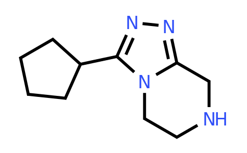 3-Cyclopentyl-5h,6h,7h,8h-[1,2,4]triazolo[4,3-a]pyrazine
