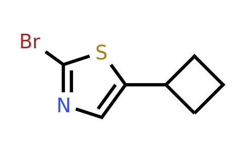 1159814-12-6 | 2-Bromo-5-cyclobutylthiazole