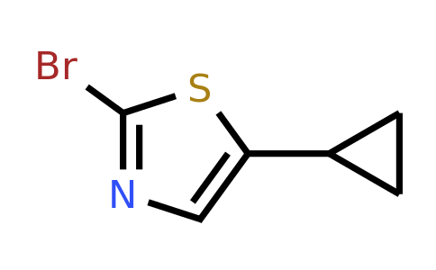 1159815-90-3 | 2-Bromo-5-cyclopropylthiazole