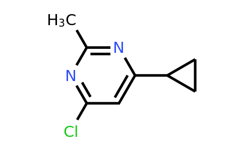 1159818-45-7 | 4-Chloro-6-cyclopropyl-2-methylpyrimidine