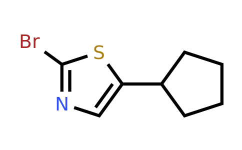 1159820-65-1 | 2-Bromo-5-cyclopentylthiazole