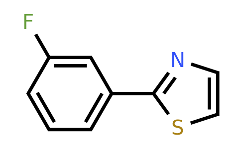 1159821-58-5 | 2-(3-Fluorophenyl)thiazole
