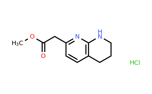 1159823-05-8 | Methyl 2-(5,6,7,8-tetrahydro-1,8-naphthyridin-2-yl)acetate hydrochloride