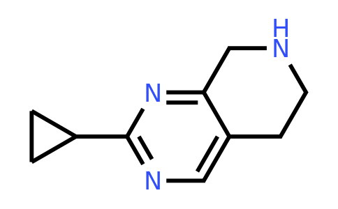 1159882-43-5 | 2-Cyclopropyl-5,6,7,8-tetrahydropyrido[3,4-d]pyrimidine