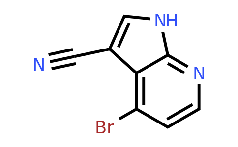 1159982-14-5 | 4-Bromo-1H-pyrrolo[2,3-b]pyridine-3-carbonitrile