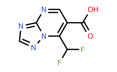 1160246-22-9 | 7-(Difluoromethyl)-[1,2,4]triazolo[1,5-a]pyrimidine-6-carboxylic acid