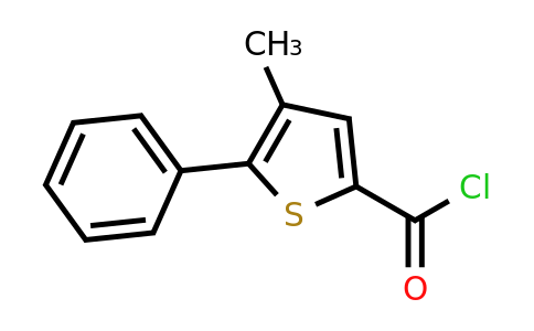 1160249-12-6 | 4-Methyl-5-phenylthiophene-2-carbonyl chloride